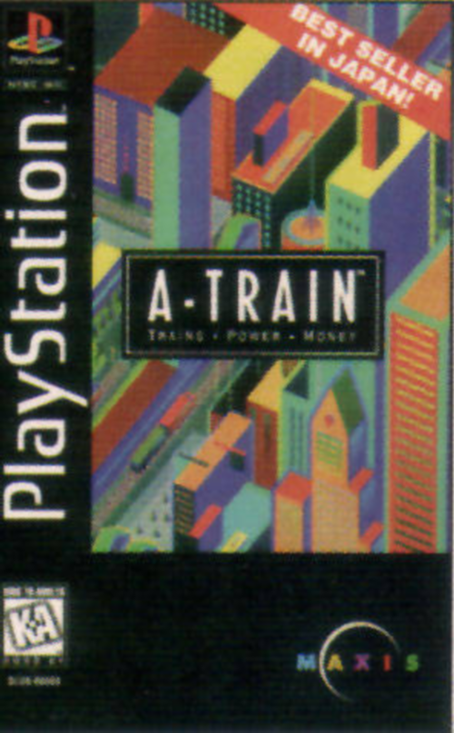 A-Train - Trains, Power, Money (USA) (En,Ja,Fr,De) Cover